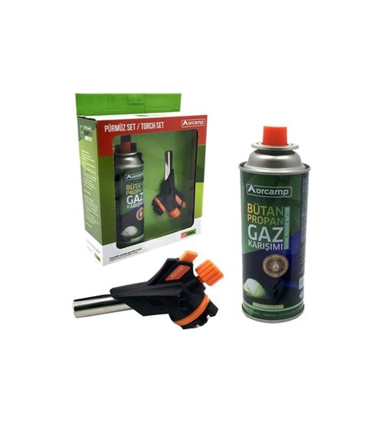 ORCAMP CX-500 KARTUŞ PÜRMÜZ SET ÇAKMAKLI 